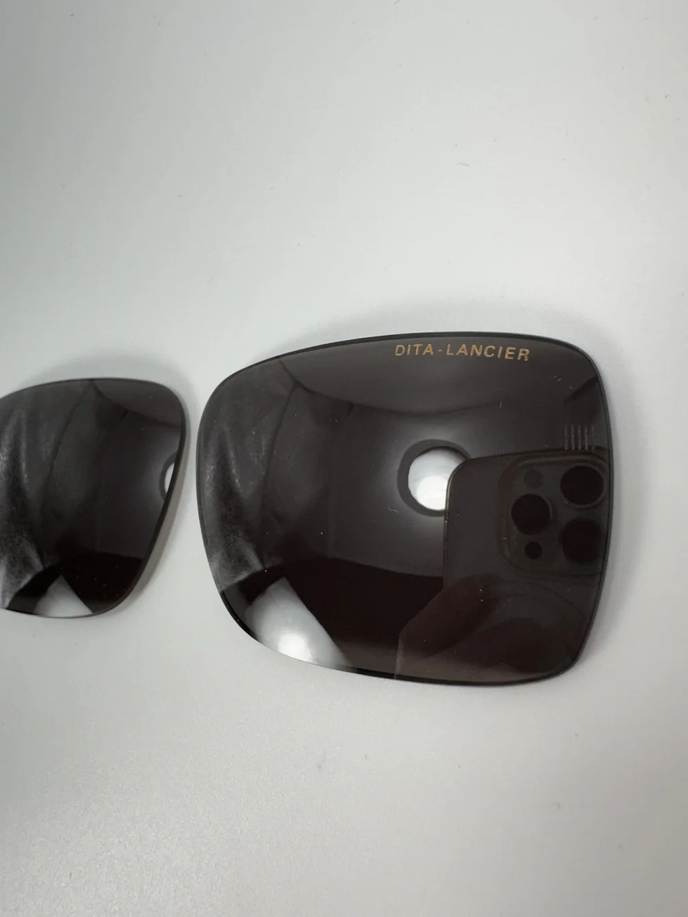 Dita Lancier DLS404-02 Sunglasses Replacement Lenses 56mm Grey New